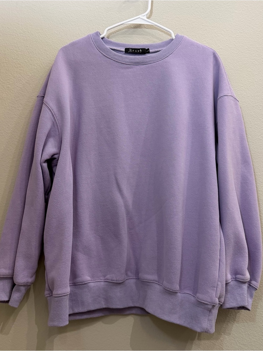 lavender crewneck